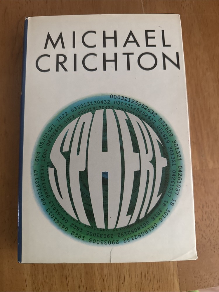 Sphere by Michael Crichton (1987, Hardcover)