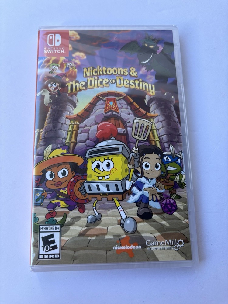 Nicktoons And The Dice Of Destiny (Nintendo Switch) - Brand New & Sealed