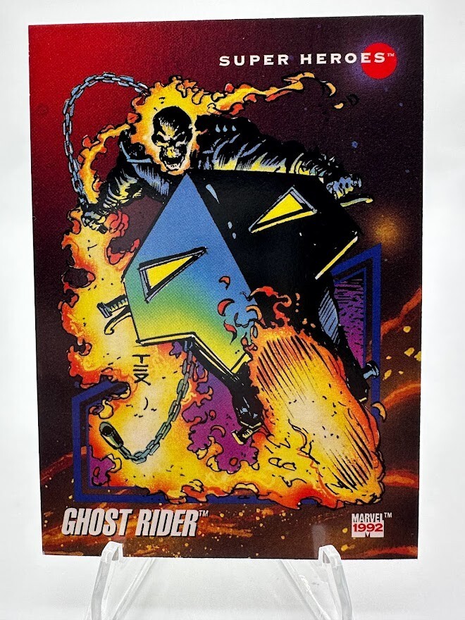 1992 Impel Marvel Universe Series 3 - #25 Ghost Rider - Super Heroes