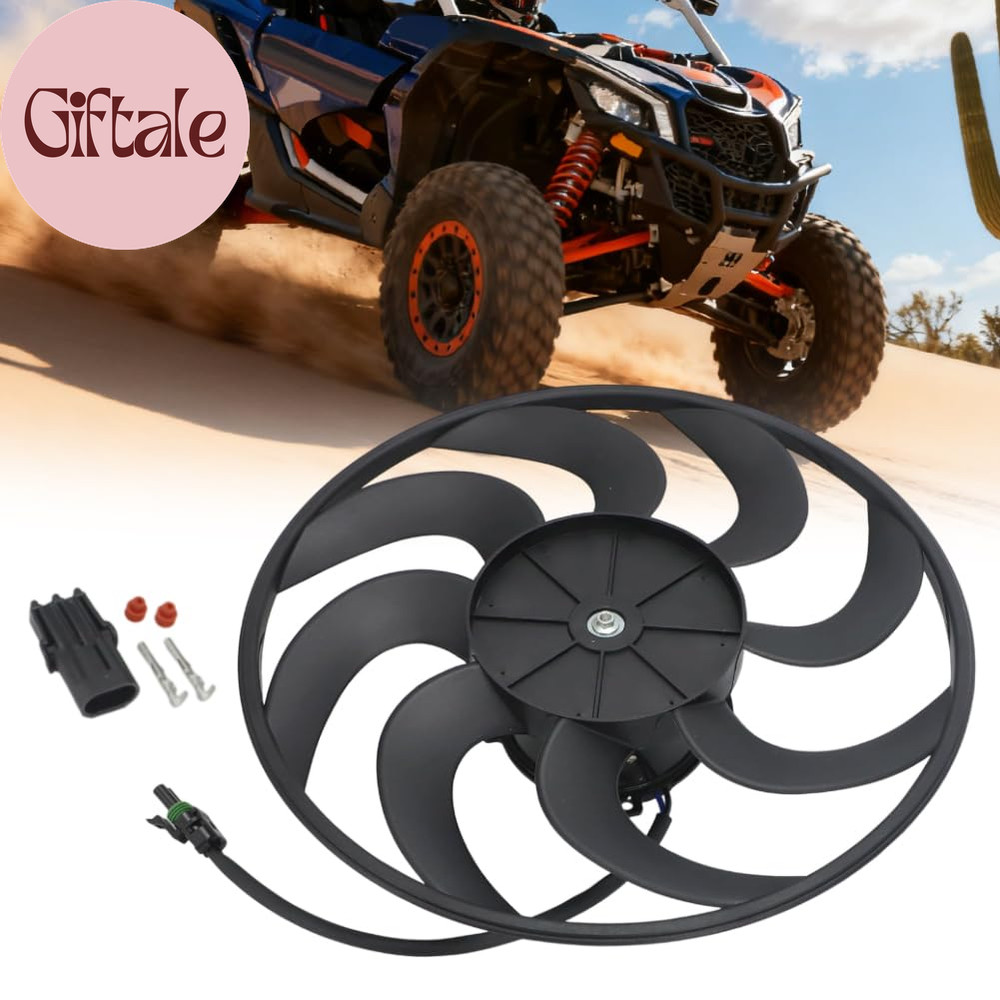 Electric Radiator Cooling Fans for Can Am ATV Maverick X3 Max Turbo Replace 7092