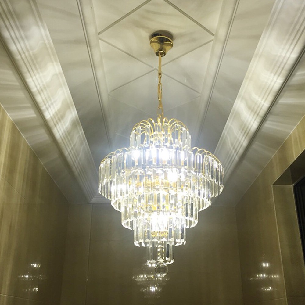 Elegant Modern Crystal Chandelier Ceiling Light Pendant Fixture Lamp