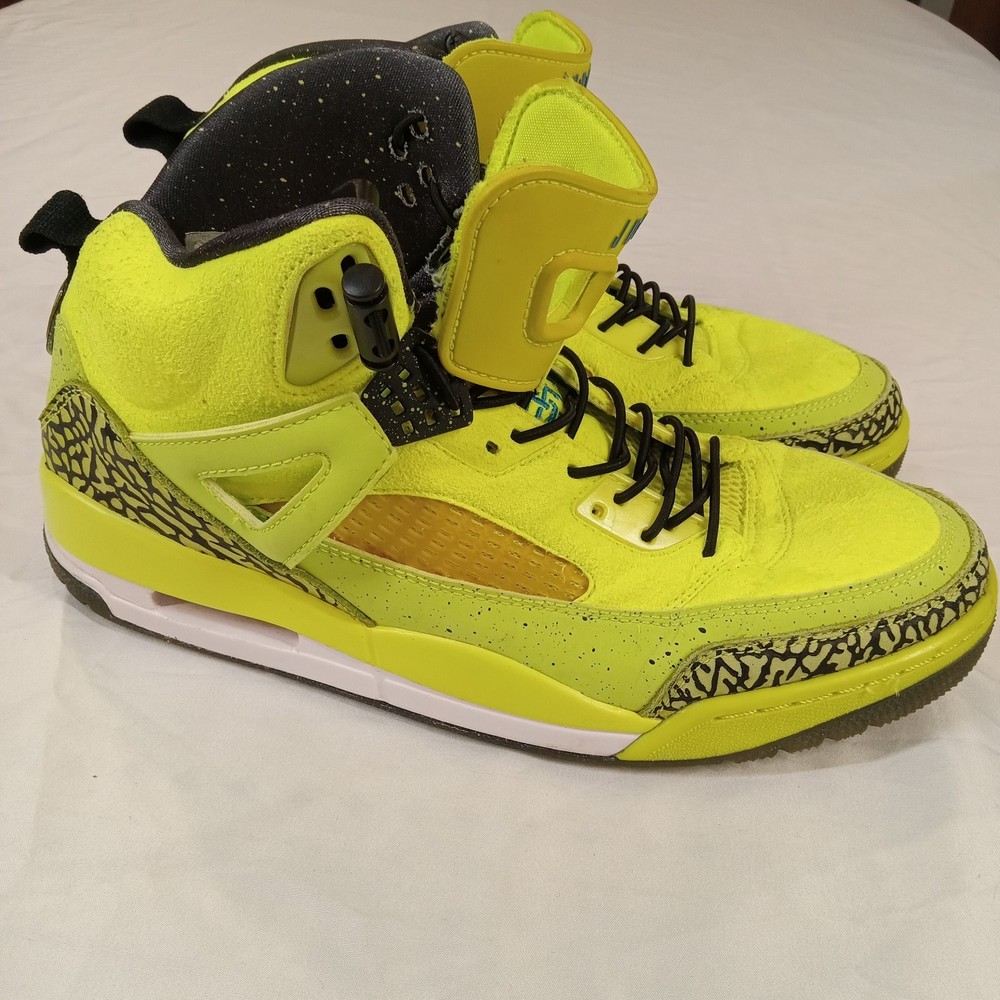 Nike Men's Air Jordan Spizike BHM Green Neón  Size 10