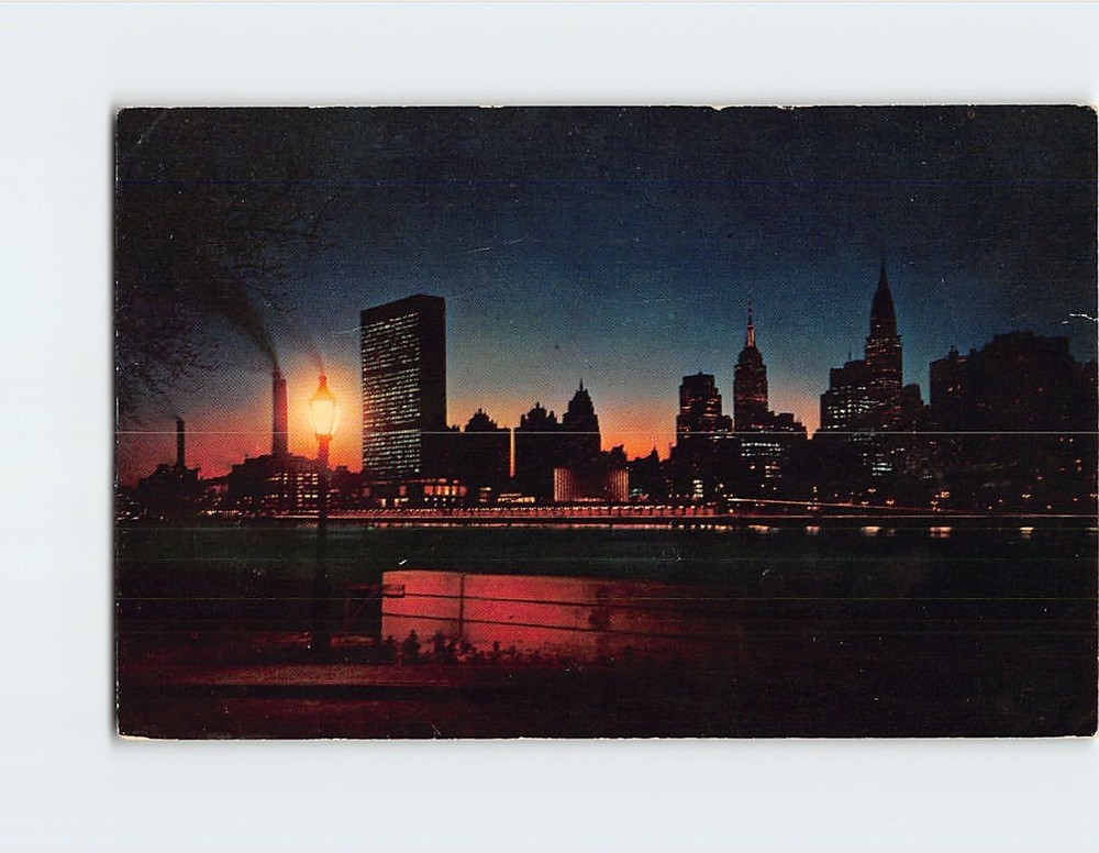 Postcard Midtown Manhattan Skyline NY USA