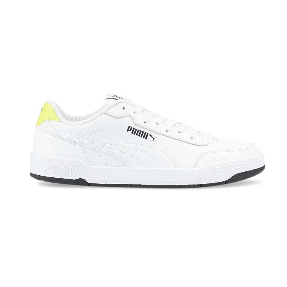 PUMA Caracal Lace Up  Mens White Sneakers Casual Shoes 36986336