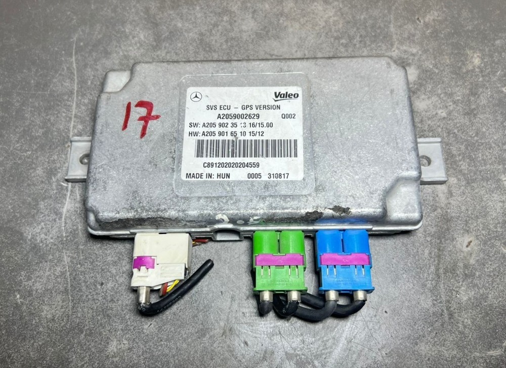 15-20 Mercedes W205 C-Class Surround View Camera Control Module A205 9002629 OEM