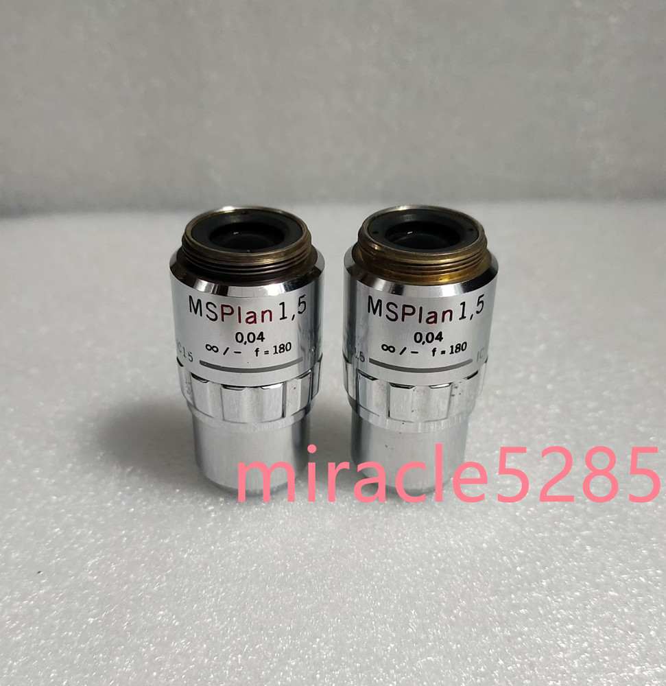 1PC OLYMPUS MSPlan 1.5X 0.04 Used 100% test via DHL or Fedex fast shipping