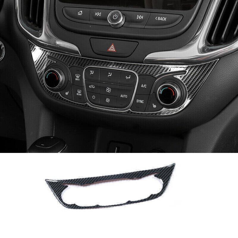Chevrolet Equinox 18-23 Center Console AC Switch Panel in Carbon Fiber