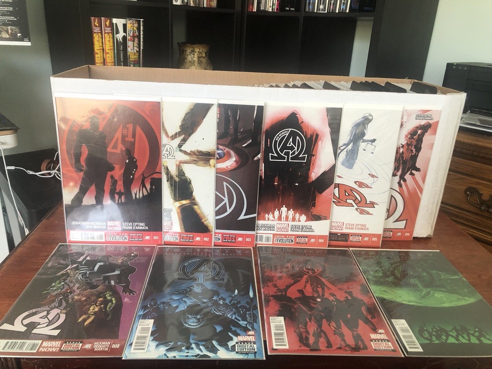 New Avengers #1-6 8-11 2013 Jonathan Hickman Lot Of 10 Comics VF/NM