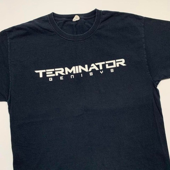 Terminator Genisys Movie Promo T-shirt Size Large