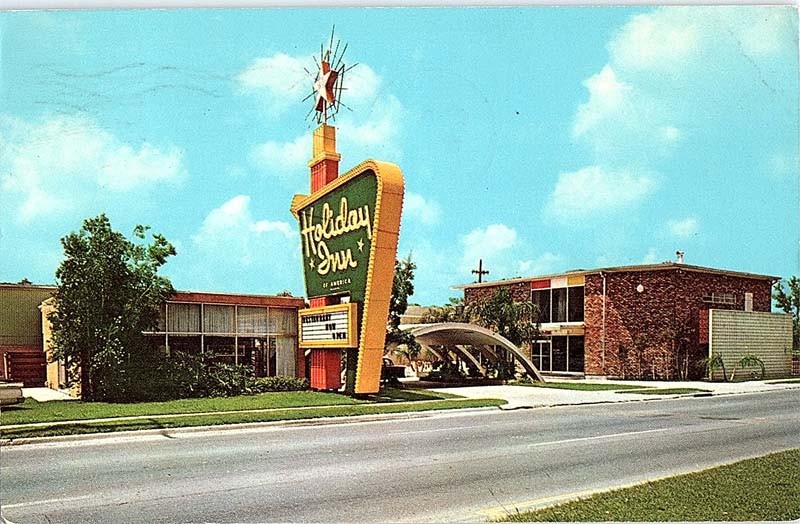 Postcard HOTEL SCENE New Orleans Louisiana LA m/09 AJ0936