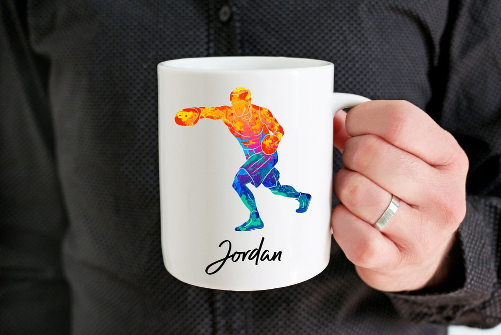 Custom Personalized Boxing Mug Gift for Men - Unique & Thoughtful