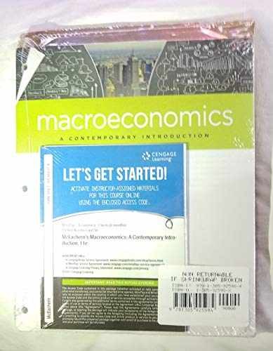 Bundle: Macroeconomics: A - Product Bundle, by McEachern William A. - Very Good
