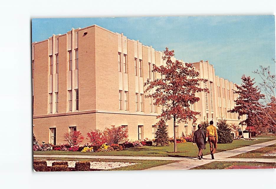 Postcard Administration Building Andrews University Berrien Springs Michigan USA