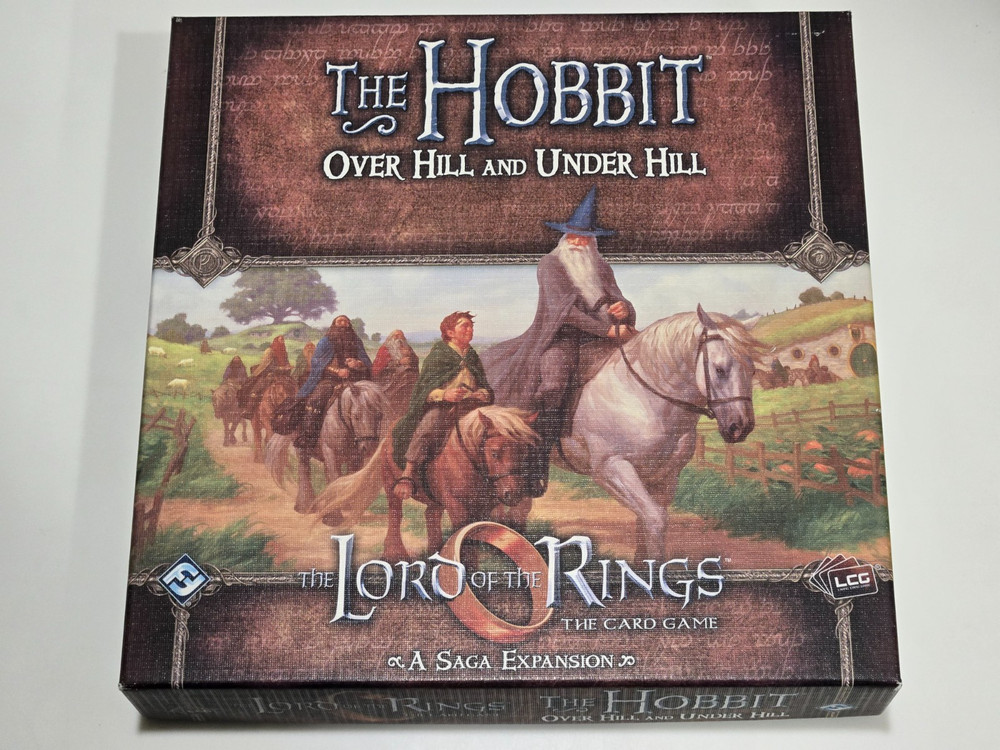 The Lord of the Rings Card Game The Hobbit Over Hill and Under Hill Saga (Used)