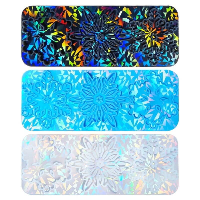 Snowflake Christmas Silicone Mold for Crystal Epoxy Resin Jewelry Making