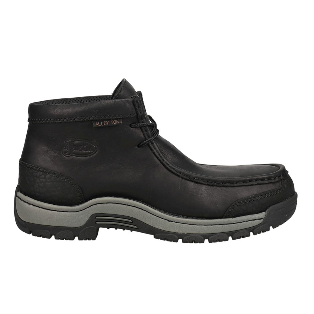 Justin Workboots Crafton 4 Inch Slip Resistant Alloy Toe Men's Size