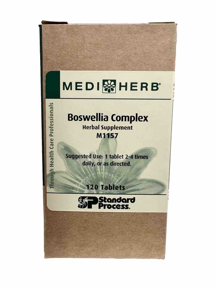 Standard Process Mediherb - Boswellia Complex 120 Tablets - Exp 02/2026