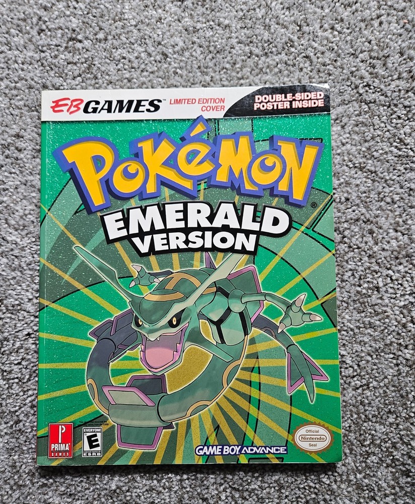 Pokemon: Emerald Version Strategy Guide without Poster - EBGAMES LIMITED EDITION