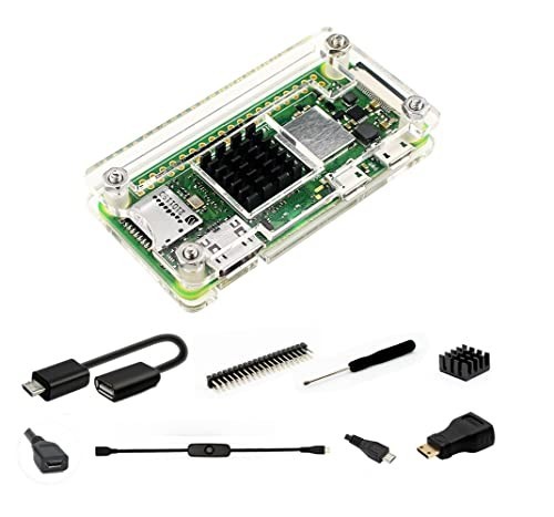 Raspberry Pi Zero 2 W Case Kit with Raspberry Pi Zero 2 W Case Power Supply