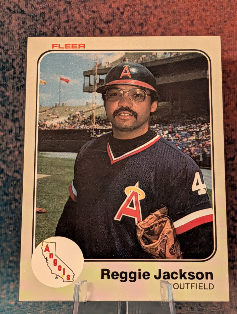 1983 Fleer #93 Reggie Jackson