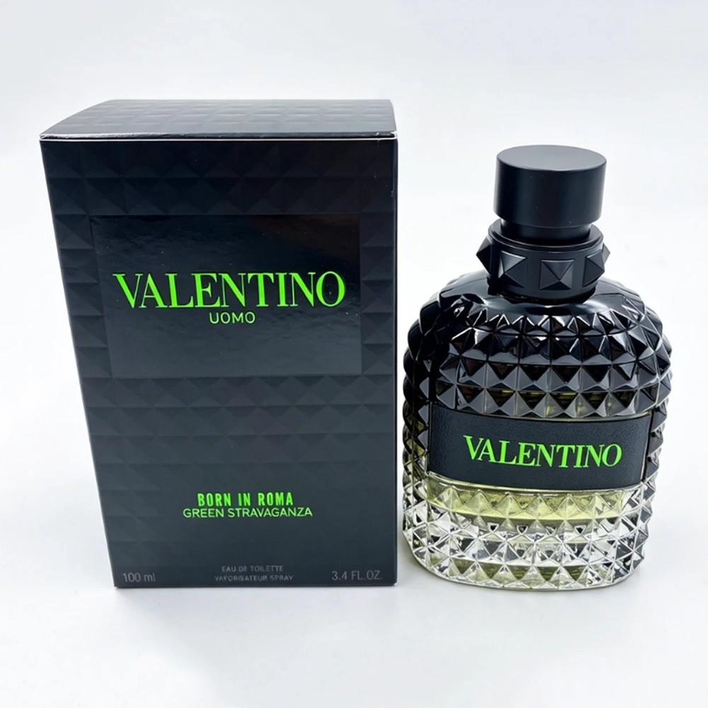 Valentino Uomo Born In Roma Green Stravaganza 3.4 oz. EDT Spray for Men SEALED!