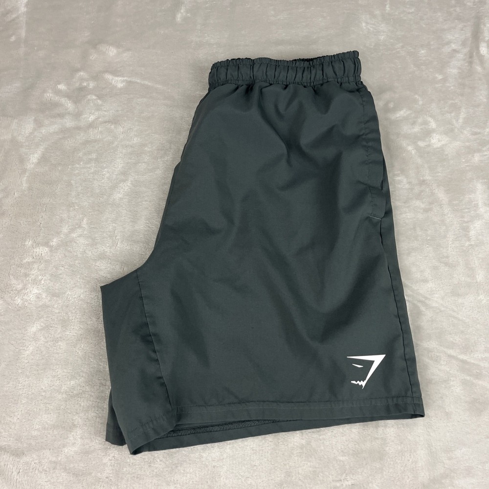 Gymshark Shorts Men’s Size Medium Fit Gray Arrival 7” Linerless Gym Running