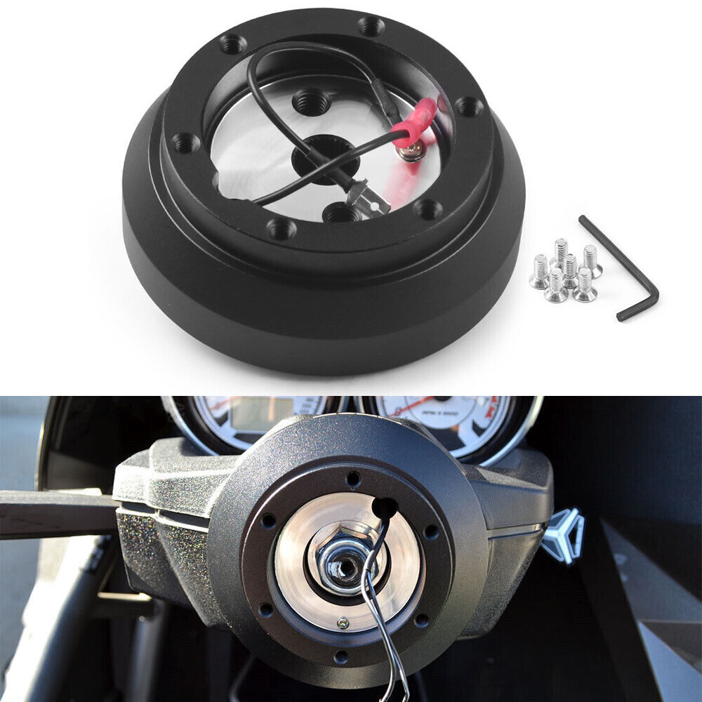 Aluminum Steering Wheel Short Hub Adapter 140H For Nissan 200X 240SX S13 S14 👍