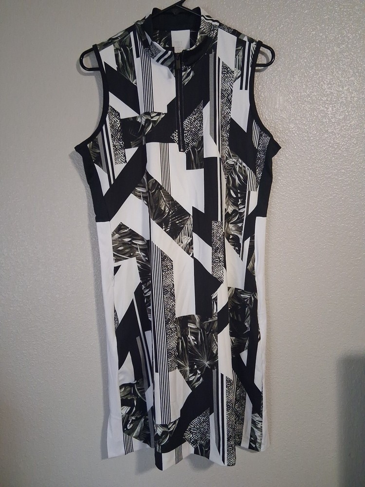 Tail Womens Athletic Dress Size L Middi Length Sleeveless