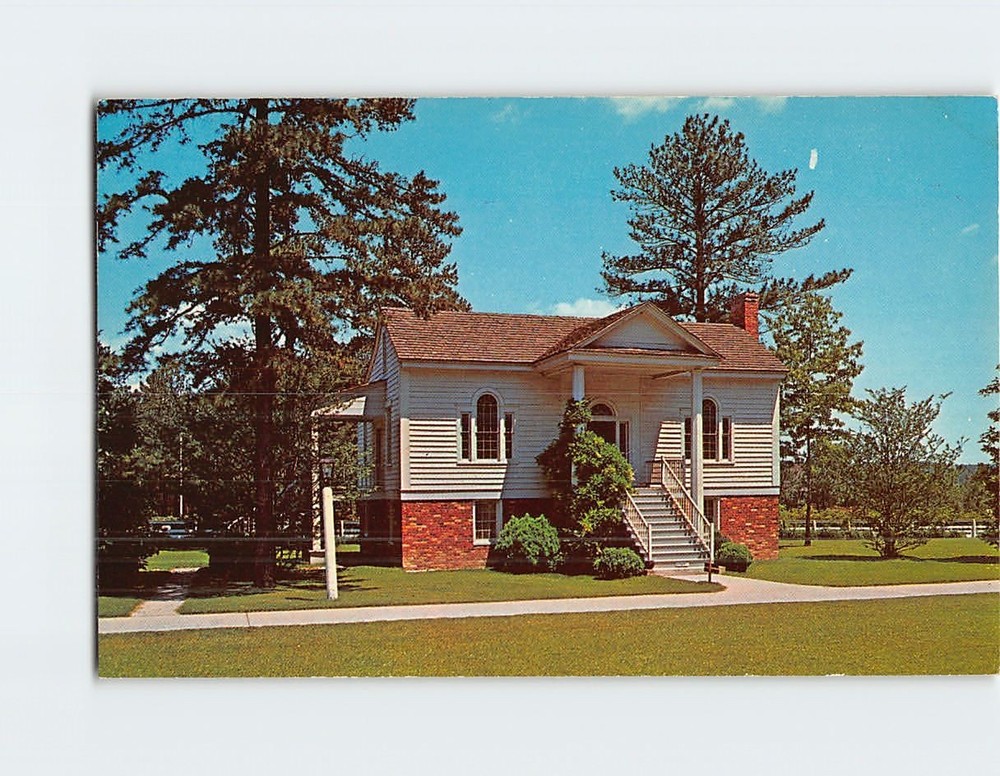 Postcard Kingston House Ante Bellum Plantation Stone Mountain Georgia USA