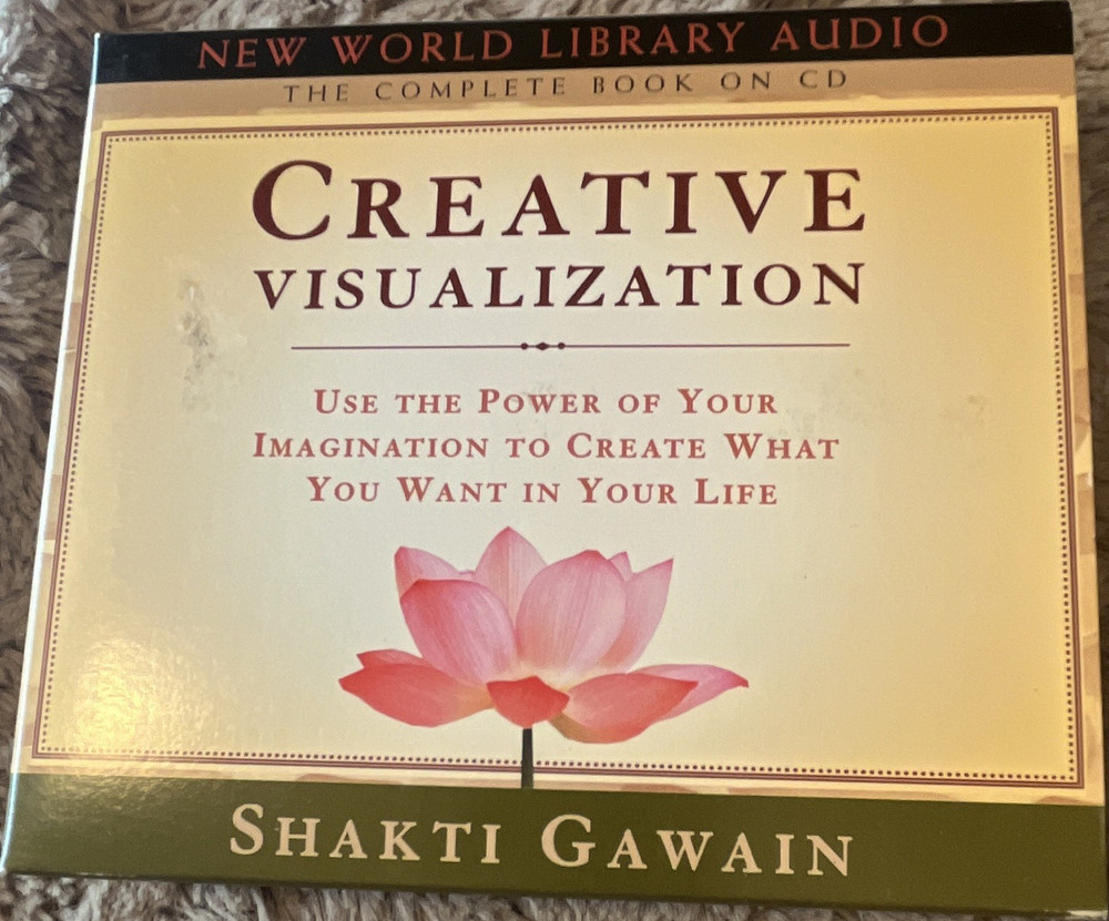 Shakti Gawain Creative Visualization Audiobook CD ~3 Hours New World Library
