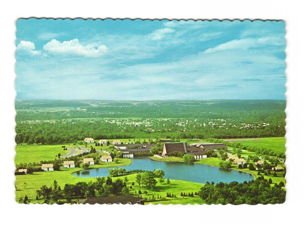 Aerial view Concordia Theological Seminary Fort Wayne IN VTG postcard UNP