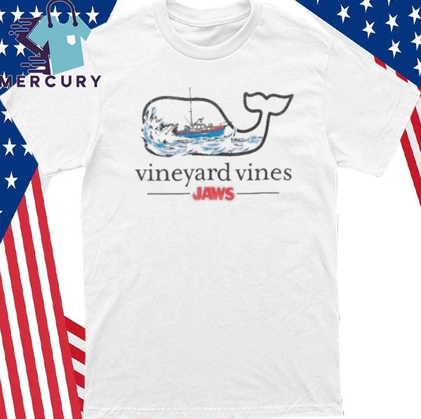 Vineyard Vines Jaws Orca Whale Unisex T-Shirt