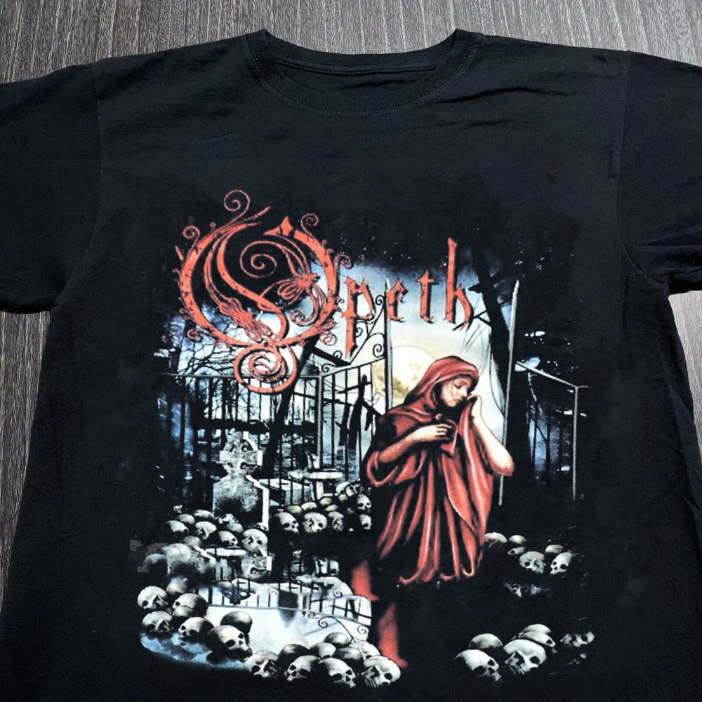Rare Collection Opeth Band Gift For Fan Cotton Black S-2345XL Men T-Shirt