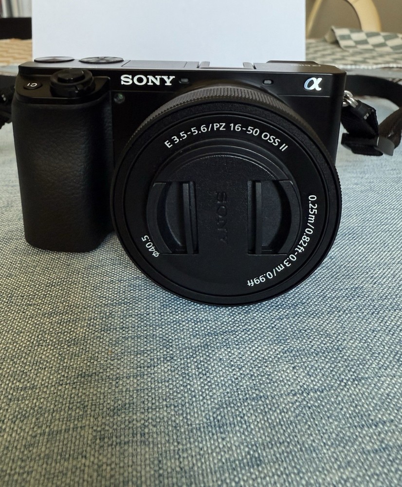 Sony A6000 24.3 MP Mirrorless Digital SLR Camera - Black