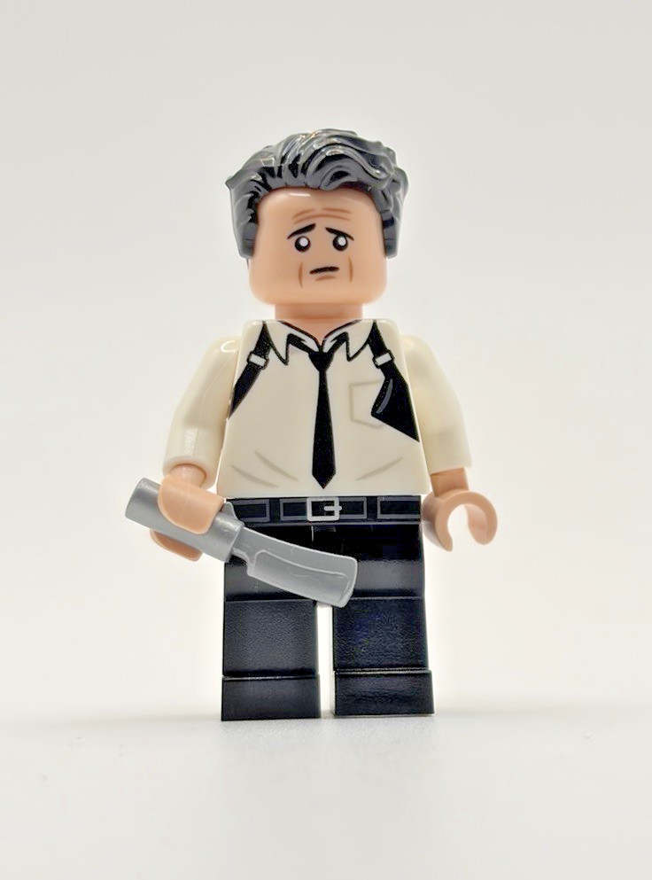 Citizen Brick: 'Mr. Blonde' (Cops & Robbers) Custom Printed Minifig Brand New