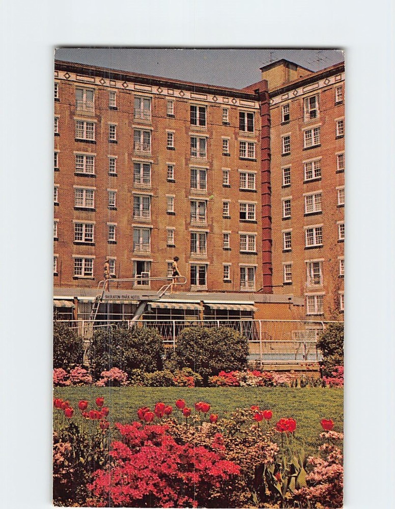 Postcard Sheraton Park Hotel Motor Inn 2660 Connecticut Avenue Washington DC USA