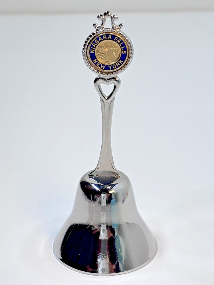 Vintage Niagara Falls NY Souvenir Bell 3-1/2