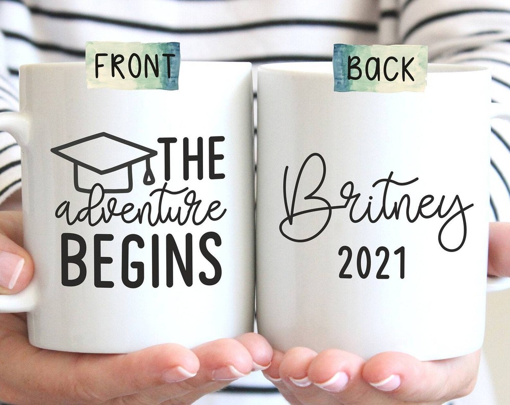 Custom Graduation Mug for College Grads - Daughter or Son Gift