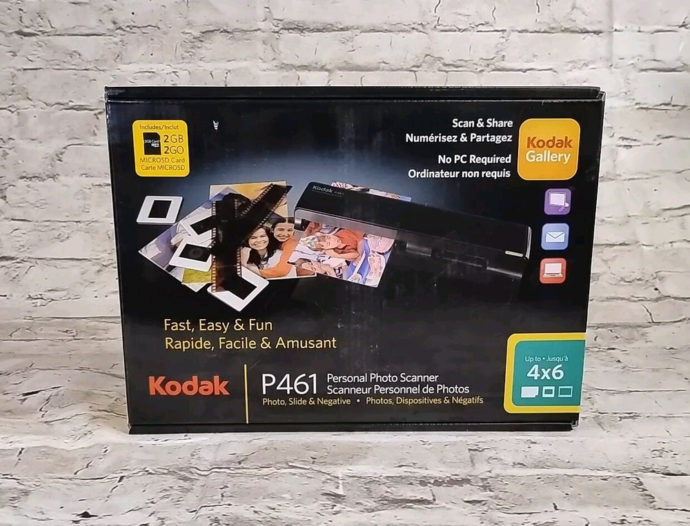 Kodak P461 Personal Photo Scanner Photography Electronics Open Box