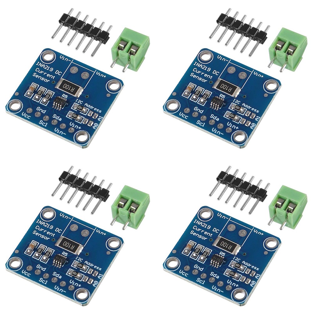 4Pcs INA219 I2C BiDirectional DC Current Power Supply Sensor Breakout Board M...