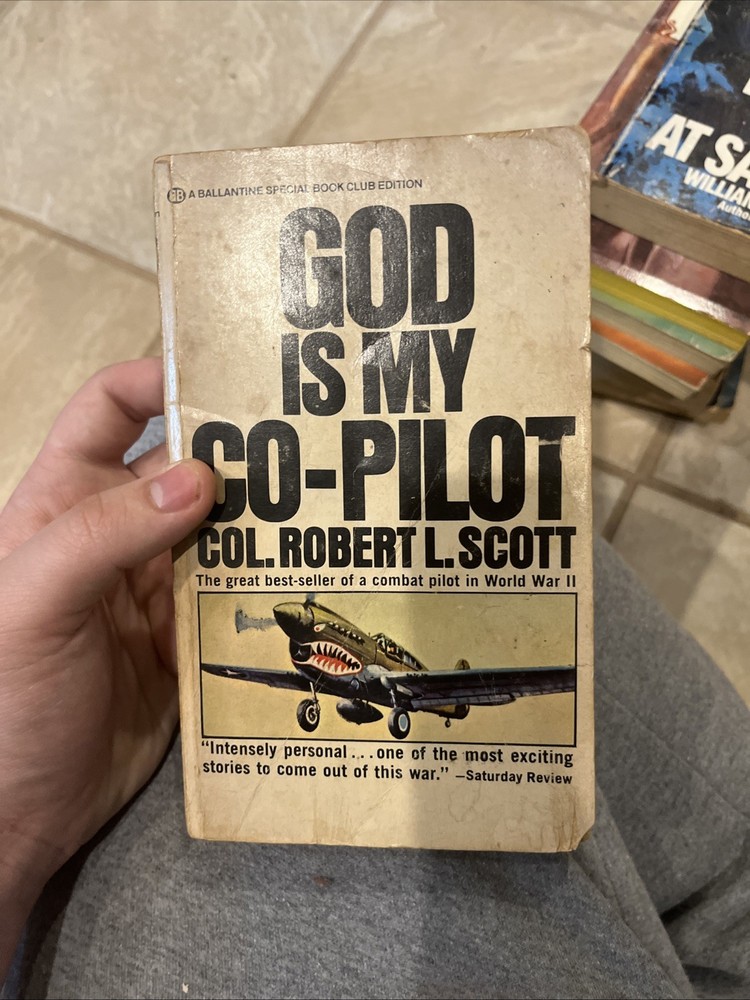 God is my Co-Pilot by Col. Robert L. Scott 1976 PB Book WW2