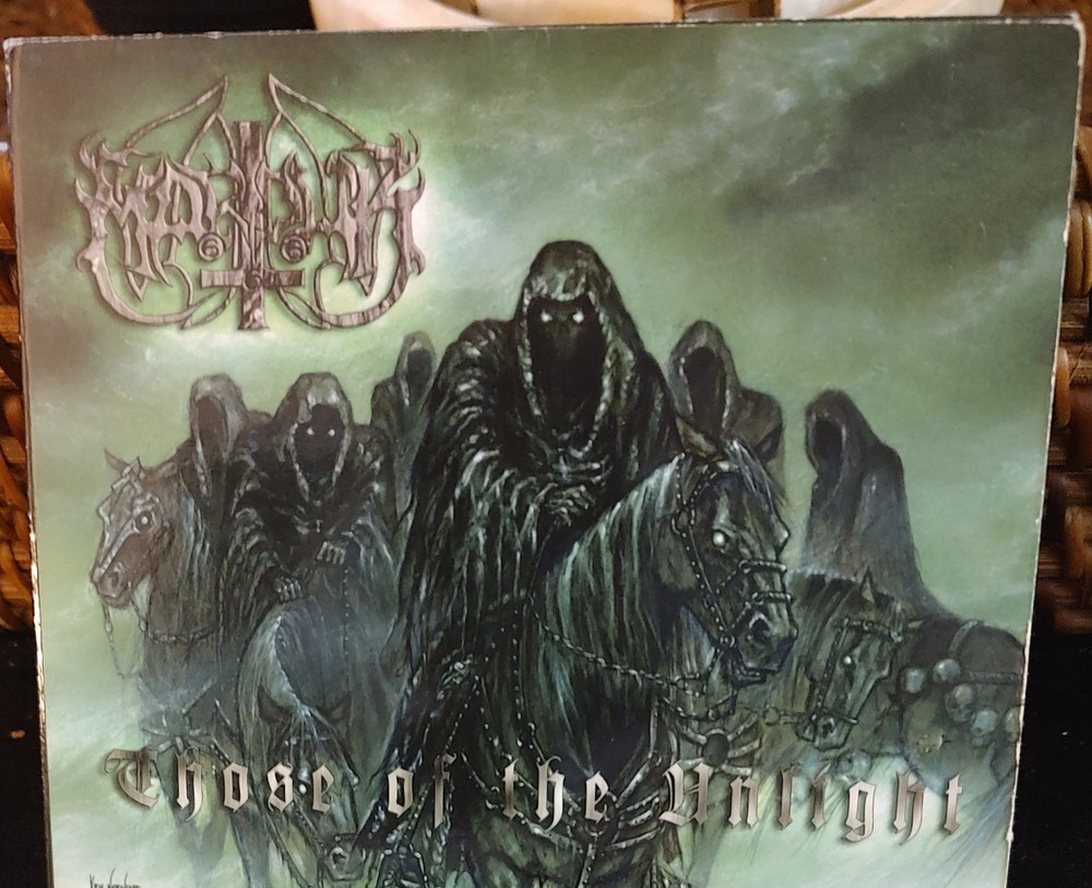 MARDUK, THOSE OF THE UNLIGHT. VINTAGE METAL CD FROM 1993. Remastered in 2002..