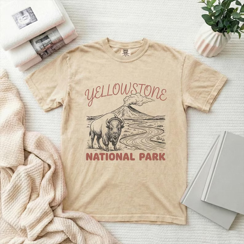 Yellowstone National Park Comfort Tee