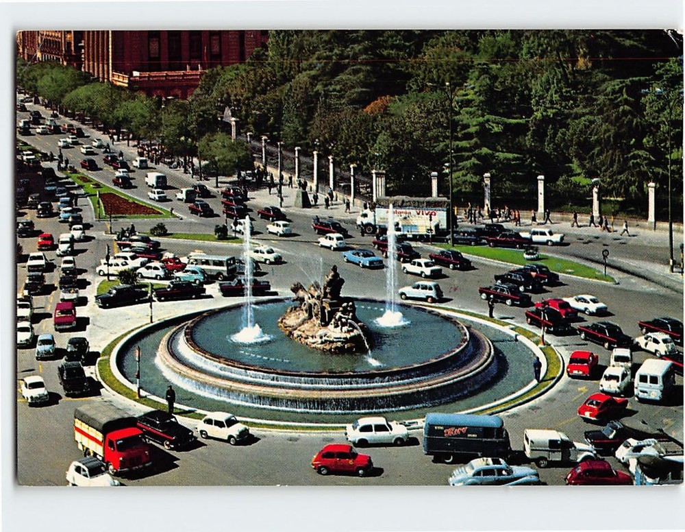 Postcard The Cibeles Madrid Spain