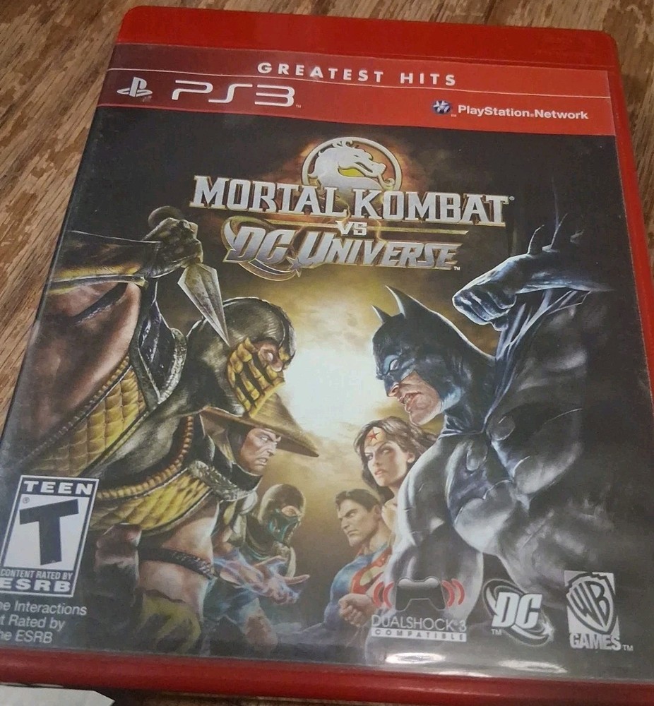 Mortal Kombat vs DC Universe PS3 PlayStation 3  - Complete CIB