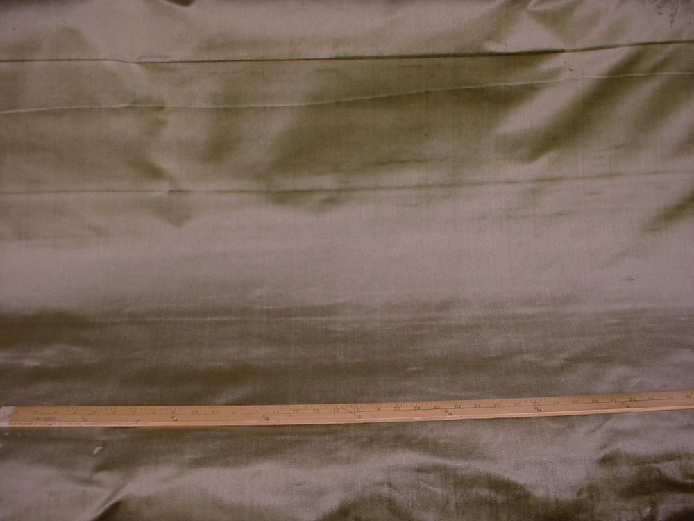 Ralph Lauren Chancery Velvet Upholstery Fabric in Metallic Moss Green LCF65887F