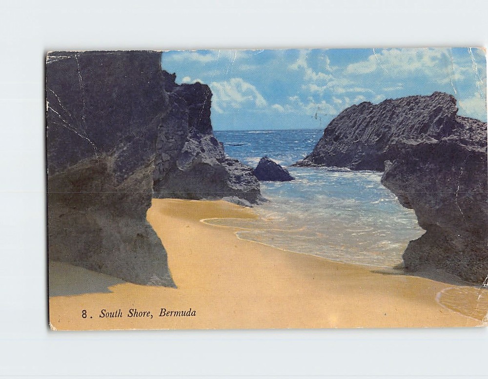 Postcard South Shore Bermuda British Overseas Territory