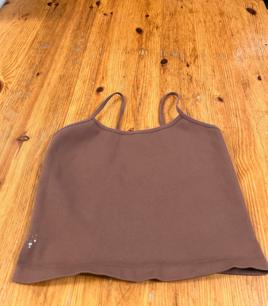 Free People Movement Women  Brami Crop Cami Top size M/L  Brown