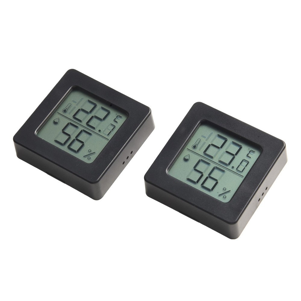 Accurate Climate Monitoring Device Compact Digital Thermometer Hygrometer-image