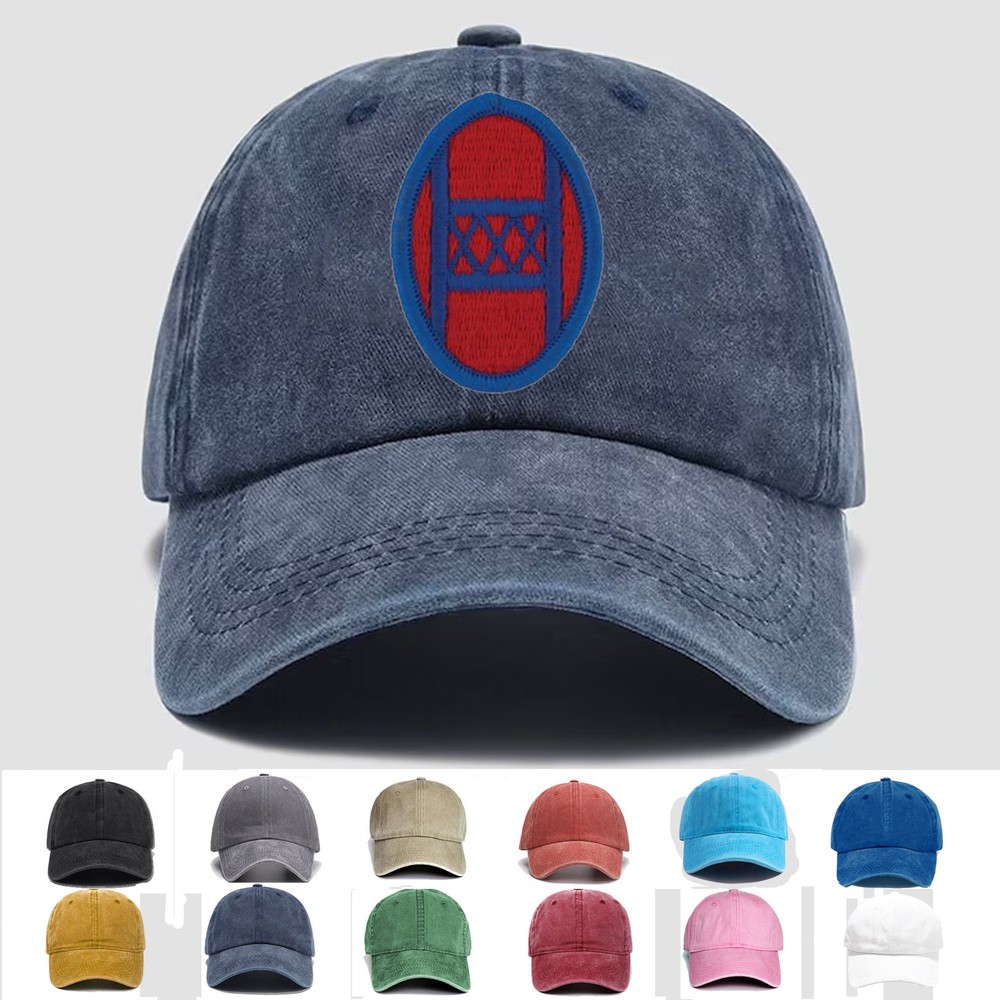 Custom Embroidered Hat 30th Armored Brigade, Veteran Cap, Trucker Hat, Gift Idea